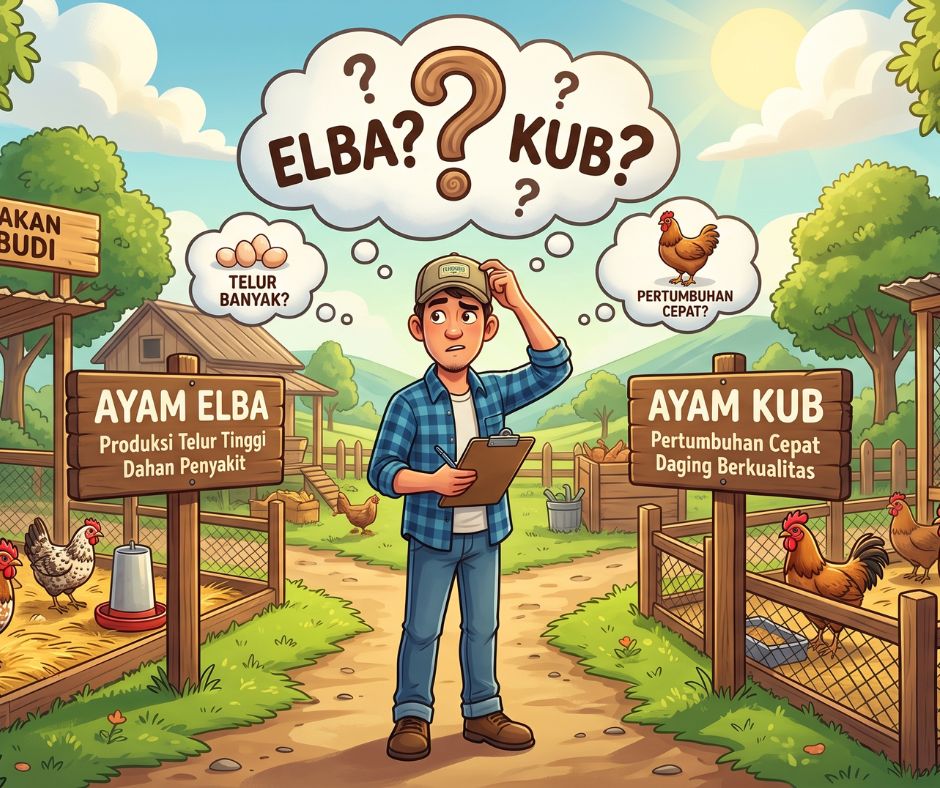 Ayam Elba vs Ayam KUB