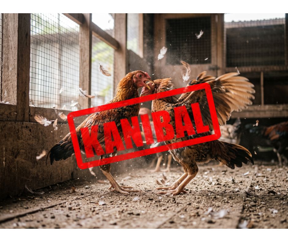 Penyebab Ayam Elba Kanibal (Saling Patuk) dan Langkah Pencegahannya