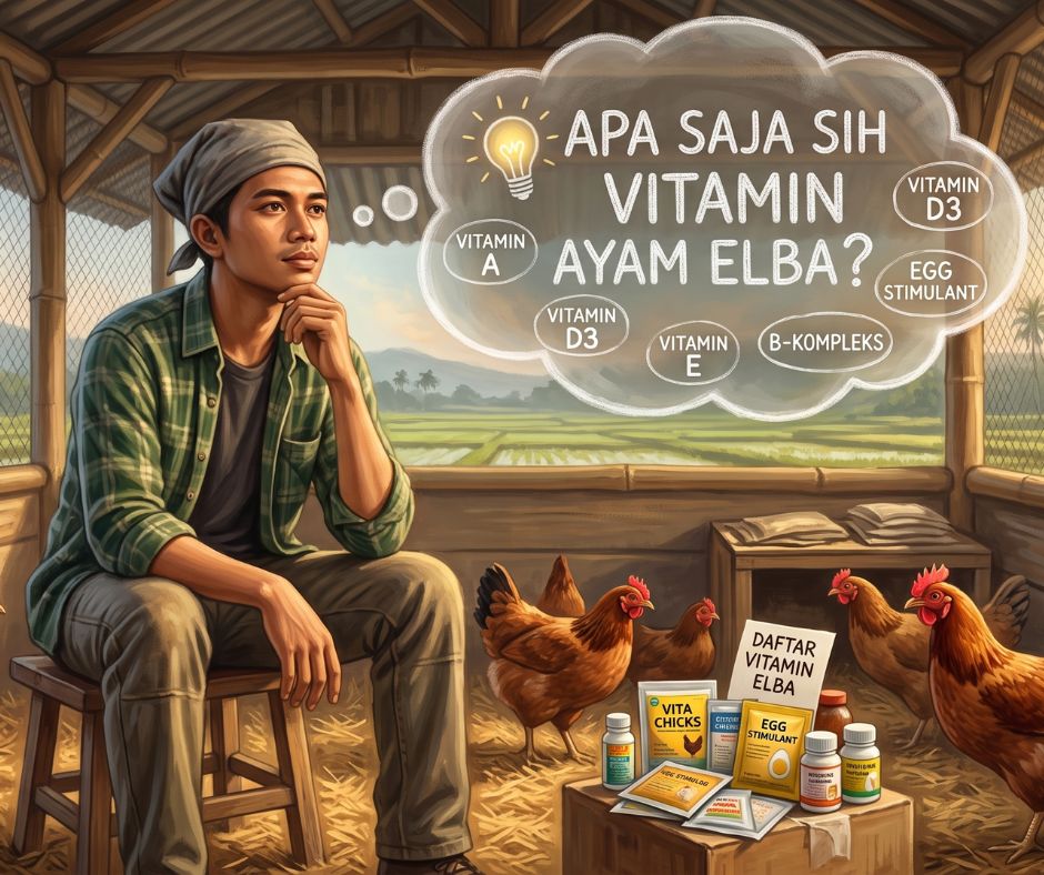 beberapa vitamin untuk ayam elba